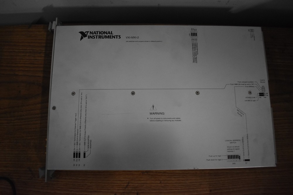 National Instruments model VXI-MXI-2, UNTESTED