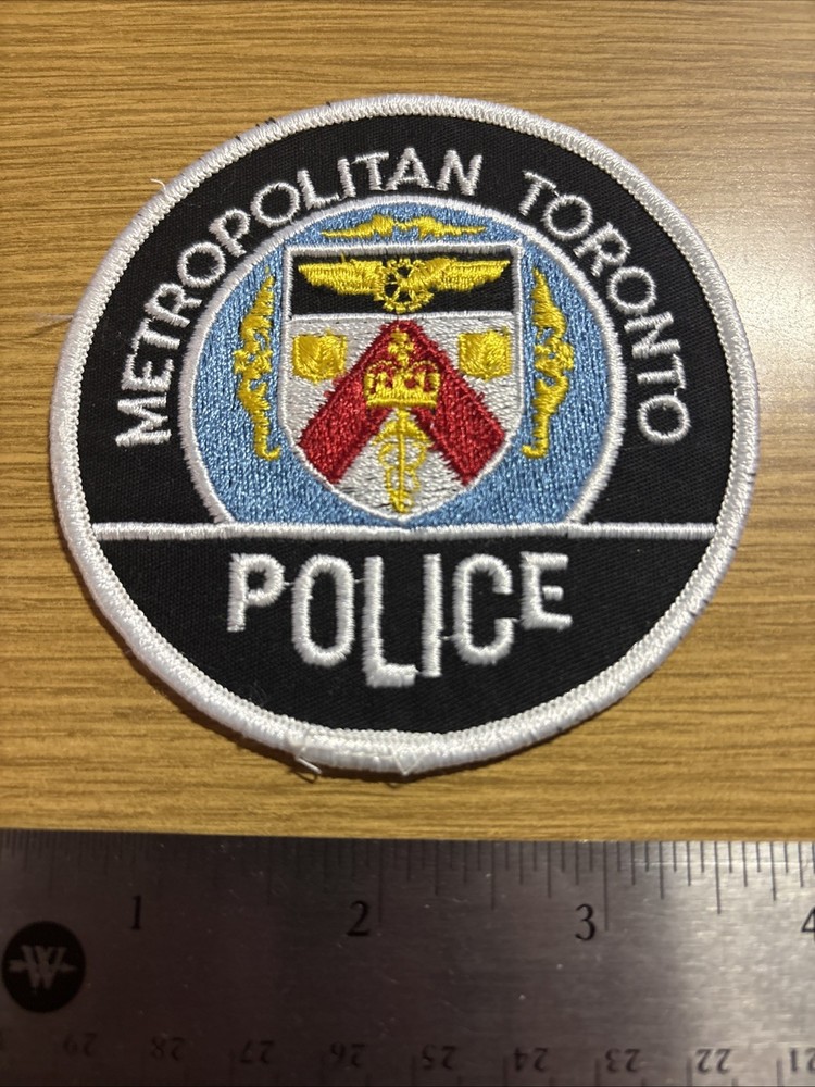 Toronto Metropolitan Police Shoulder Patch Canada