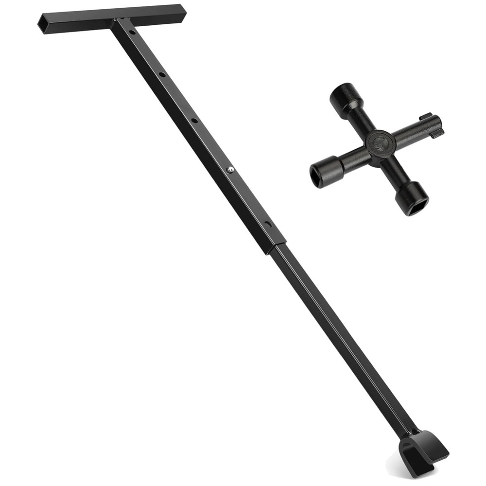 Multi-Functional Water Meter Shut Off Tool 29" T-Handle