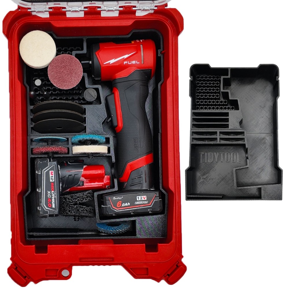 Milwaukee M12 Right Angle Die Grinder Packout Insert
