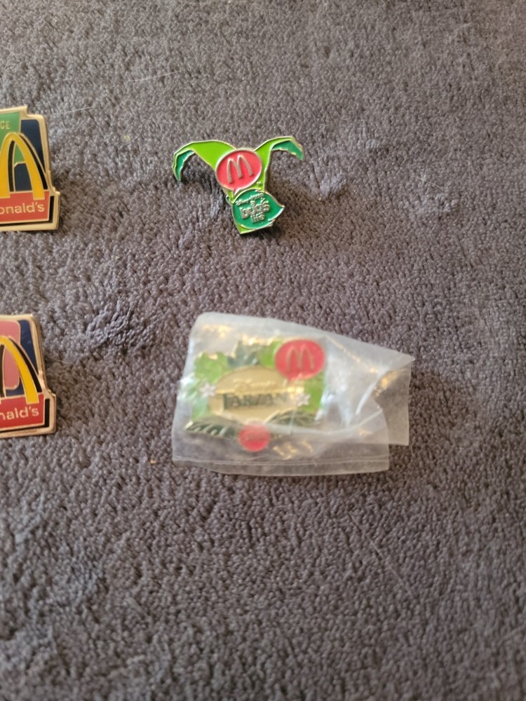Assorted Vintage McDonald’s Hat Pins