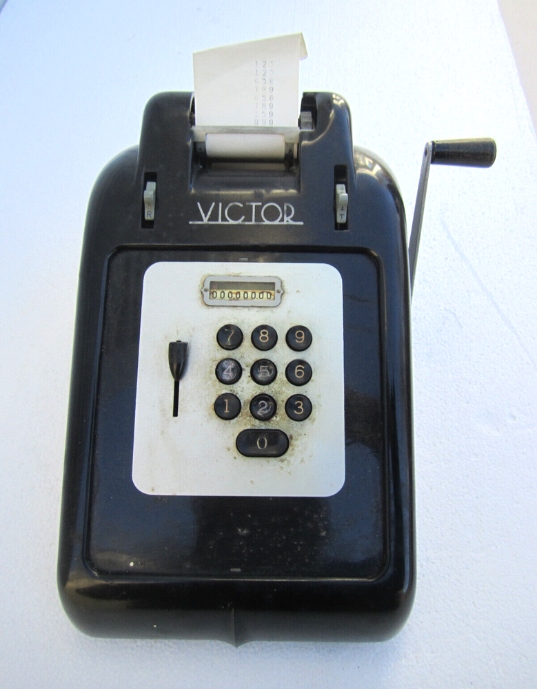 Vintage "Victor" adding machine