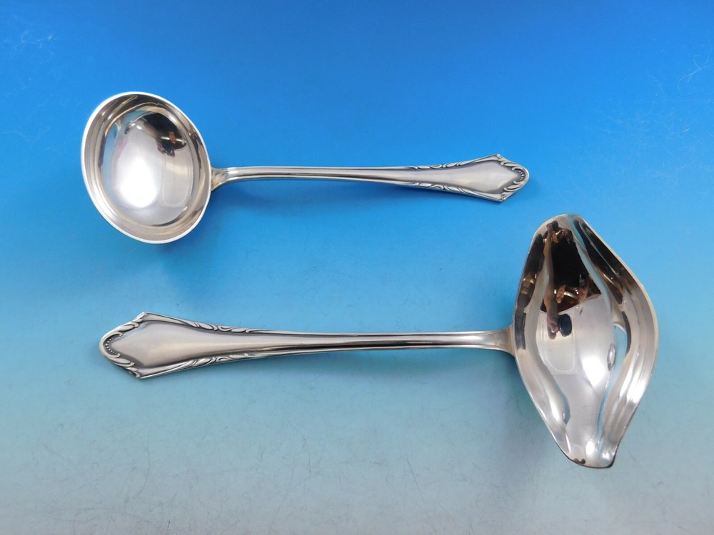 German Silverplated Flatware Set by Carl Eickhorn Solingen 102 pc Dinner Service