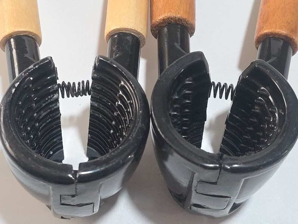 2 Nut Cracker and wooden handle , Walnut Cracker Tool for Pecans Nuts With Picks