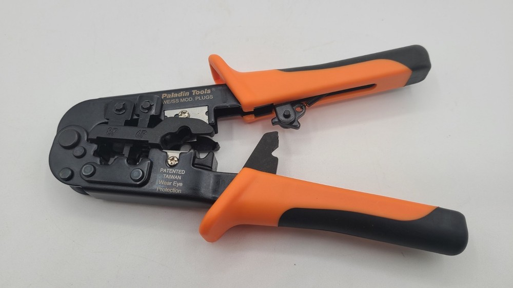 Paladin Network Installation tools #4909 - Modular Data Crimper, Cable Cutter