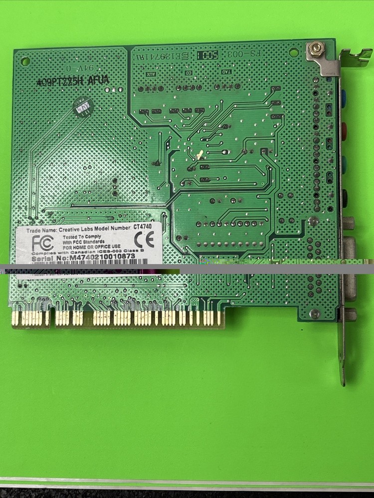 Creative Labs Internal PCI Sound Card - CT4740