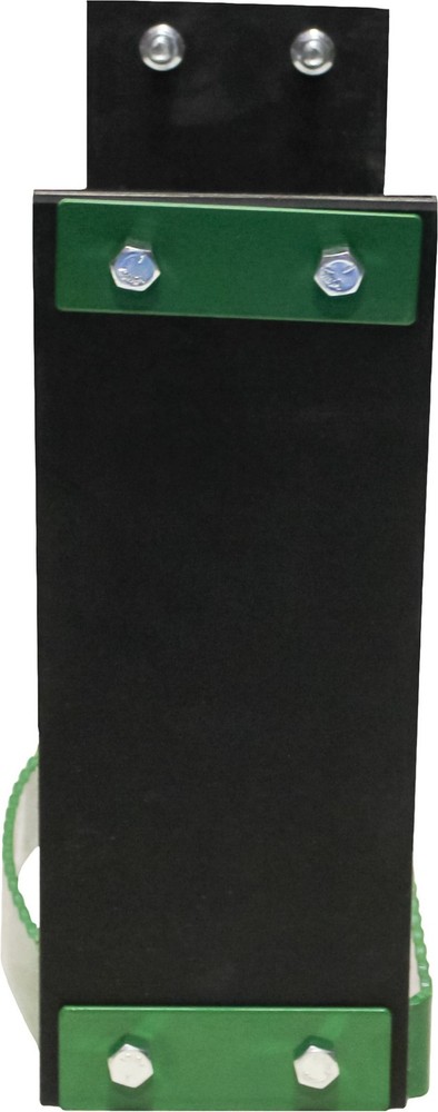 KM Universal Bolt-On Flex Step - Green flexible step for tractors