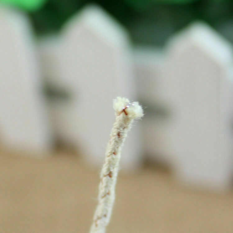 10X Copper Wire Cotton Core Wick Thread Replacement in Dispenser Oil Lighters B