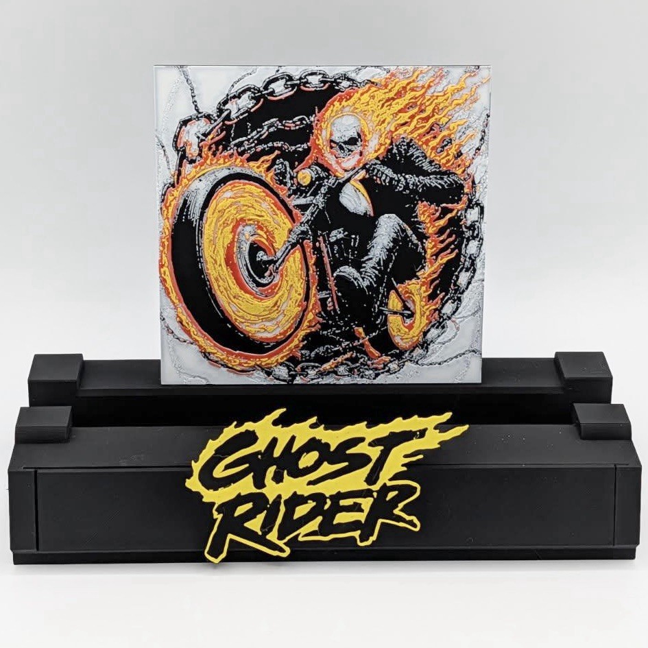 Ghost Rider Comic Book Display Stand for Graded CGC, CBCS and Non-Graded Comics