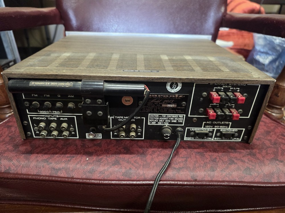 Marantz 2015 Stereo Receiver Tuner String Missing 1970s