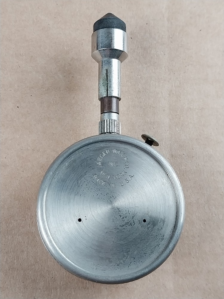 Vintage Jaeger Watch Co Tachometer Disk Speed Indicator