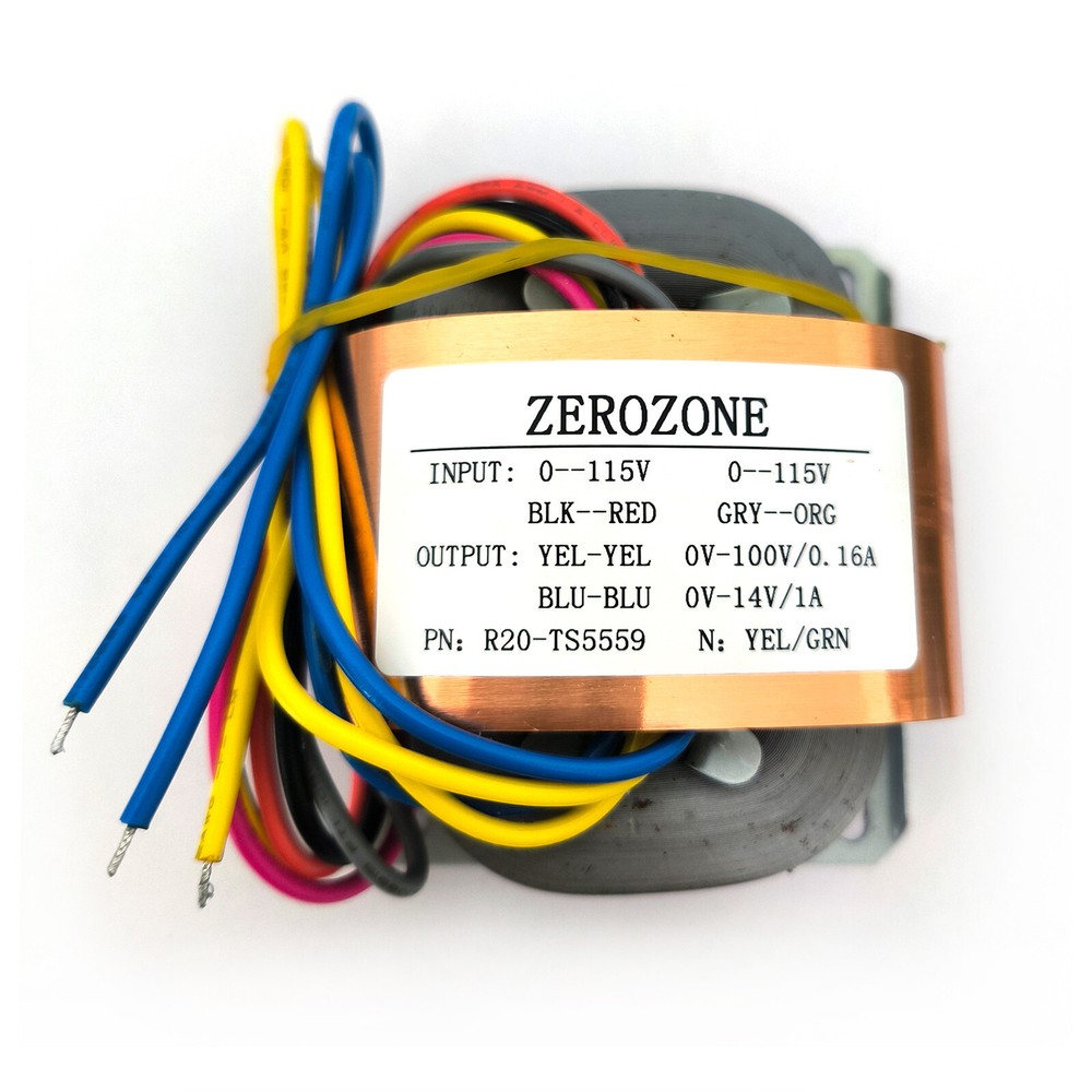 1pc Shure amplifier customized R-type transformer 100V + 14V (30VA)