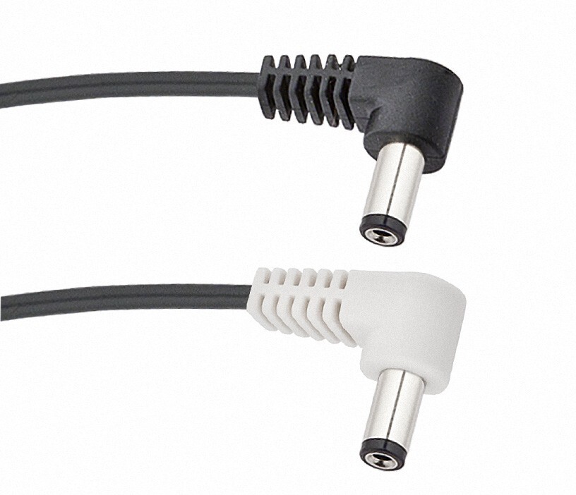 Voodoo Lab Reverse Polarity 2.1mm Barrel Cable  - Right Angle Both Ends