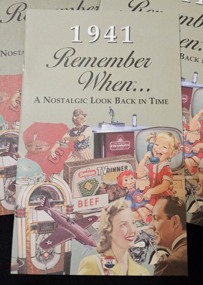 NEW 1941 Remember When... A Nostalgic Look Back In Time Booklet And Envelope