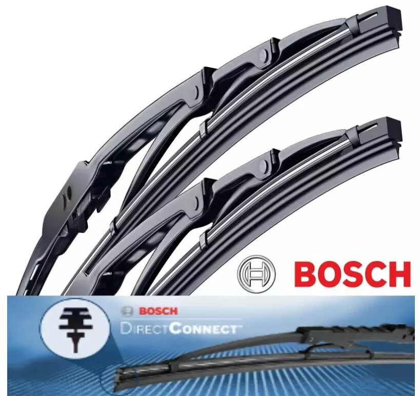 2pc BOSCH DIRECT CONNECT WIPER BLADES size 18 / 18 -Front Left and Right New
