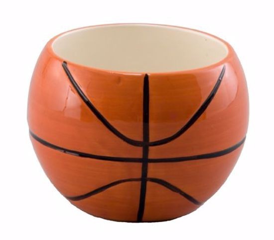 Ceramic Basketball Sports Planter