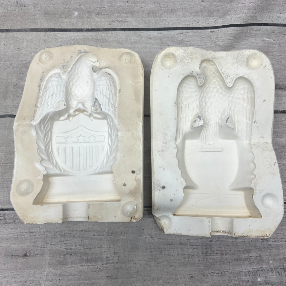 Conklins Ceramic Casting Mold Eagle Bank #196