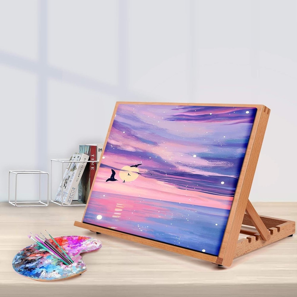 Lightweight Drafting Easel with Smooth Beech Surface – Perfect for Sketching