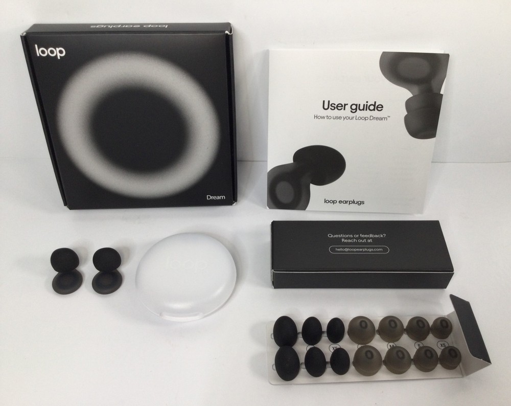 Loop Dream – Silicone/Memory Foam Earplugs for Sleep Comfort