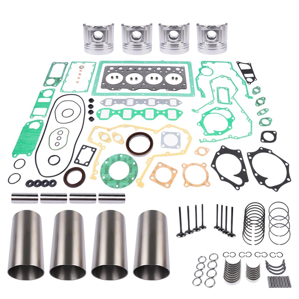 For Cummins B3.3 Engine Excavator Loader Overhaul Rebuild Kit & E2172 Piston