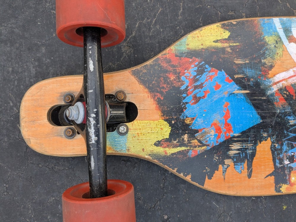 Arbor longboard artist Dave Kinsey