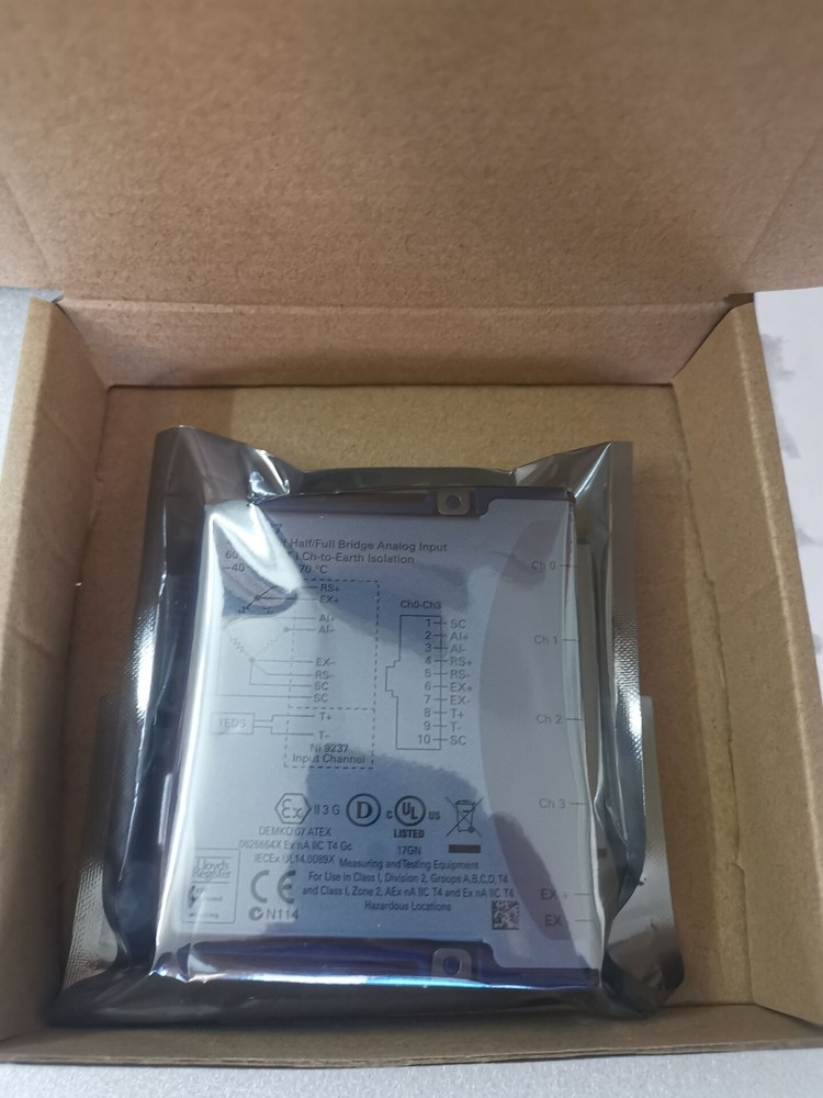 New National Instruments NI 9237 with DSUB cDAQ Strain / Bridge Input Module