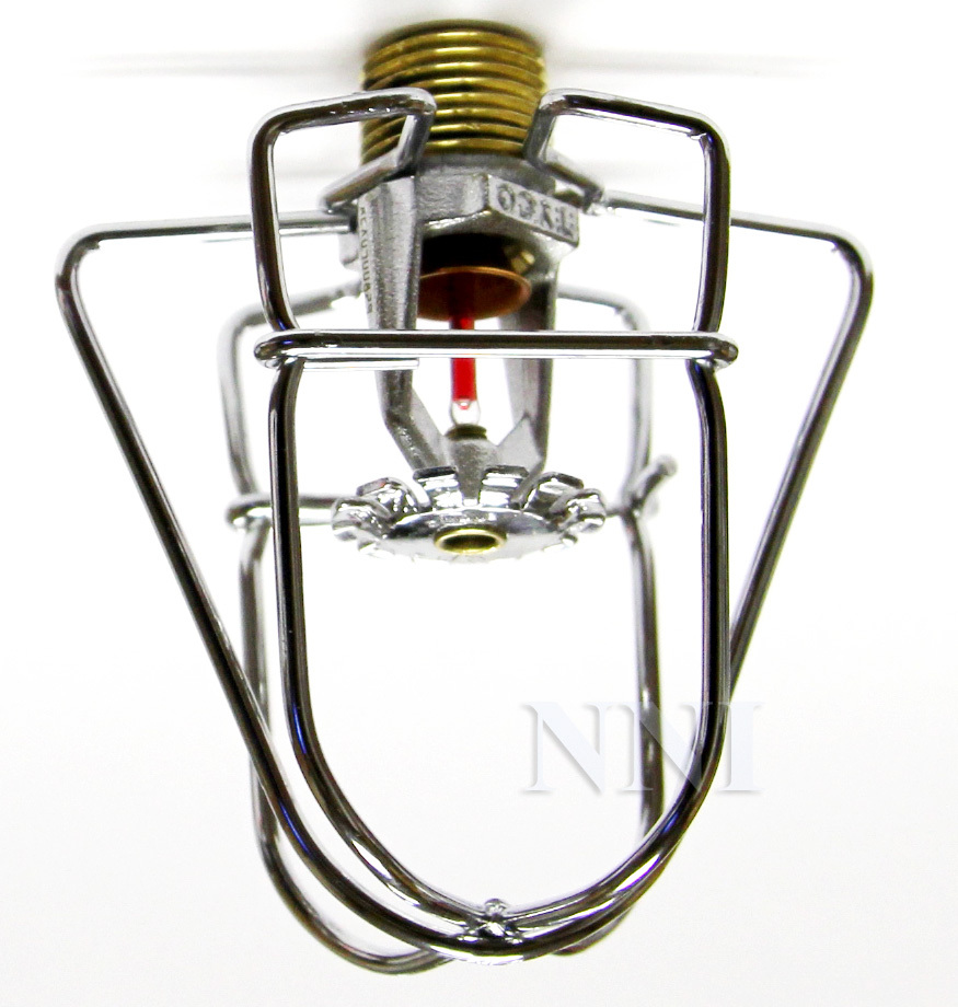 Fire Sprinkler Headguard - Cage1Pc 2 Hook Chrome 1/2" IPS
