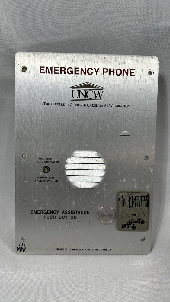 Ramtel 733 Emergency Phone Call Box Panel Wall Mount Security ADA Push Button