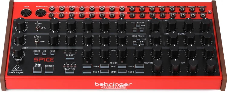 Behringer Spice Analog Semi-modular Polyrhythmic Synthesizer