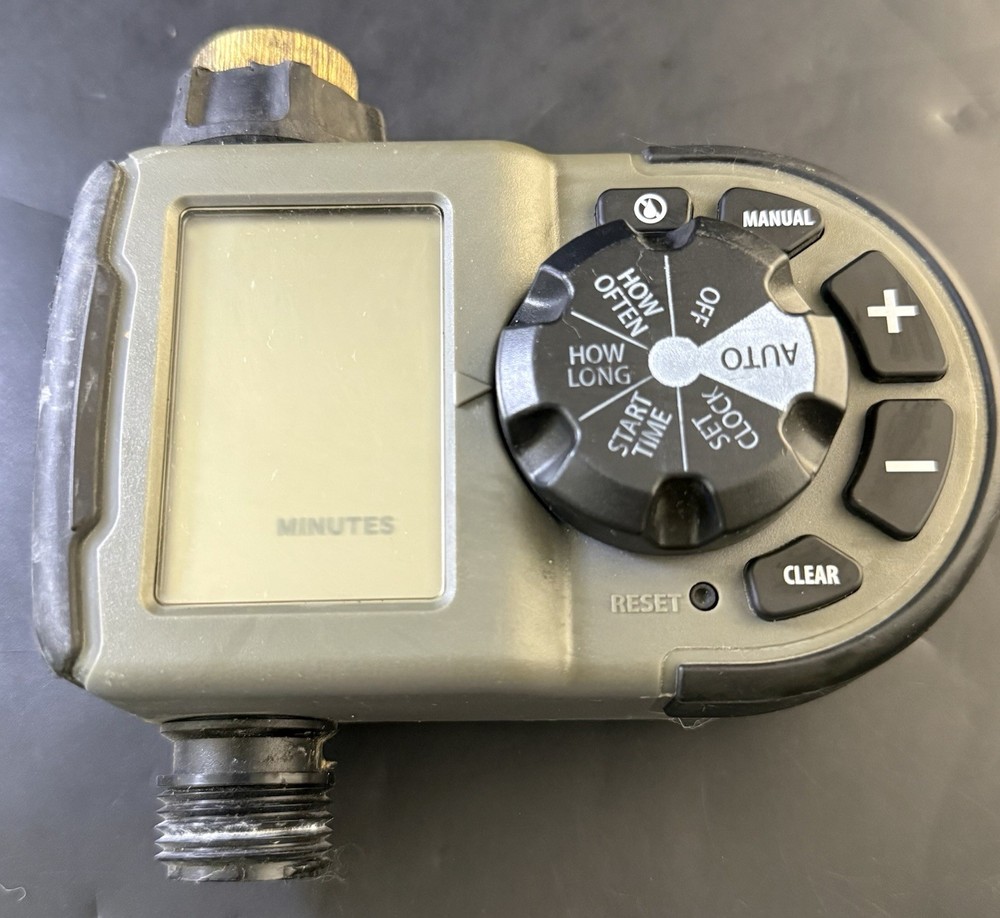 Orbit 1 Dial 2 Outlet Hose Faucet Timer Programmable Va8