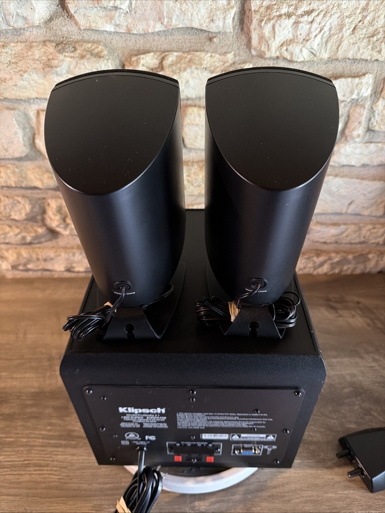 Klipsch ProMedia 2.1 THX® Certified Computer Speaker System. Video!