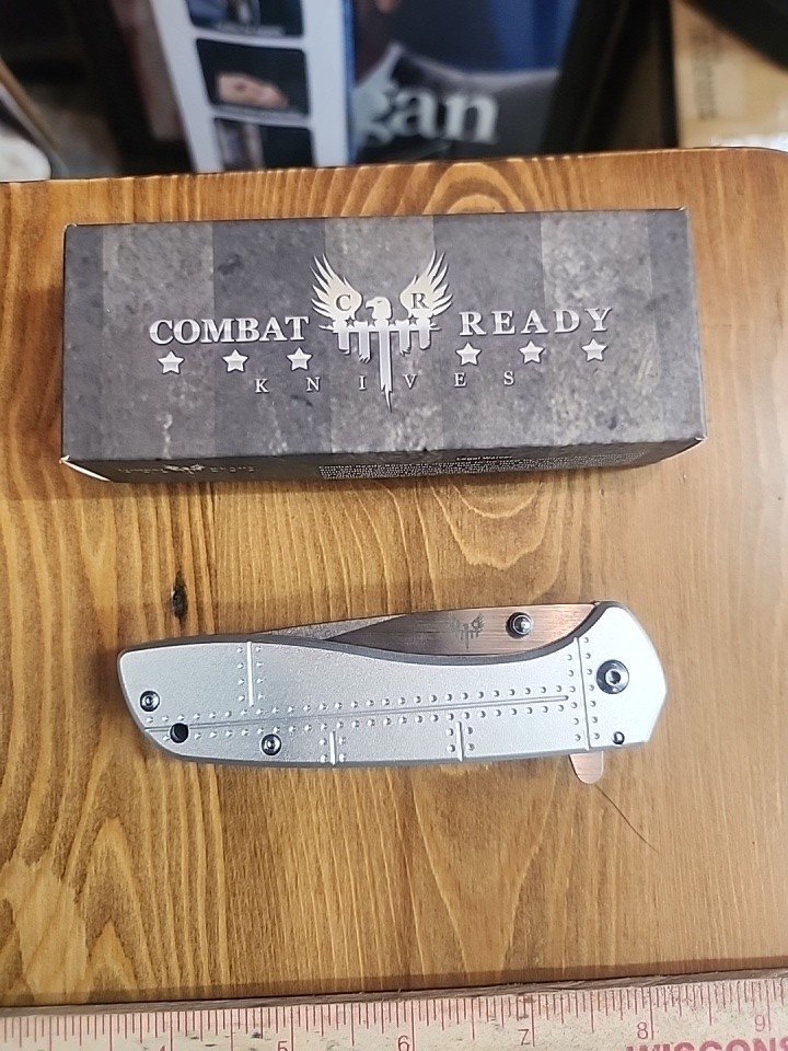 Combat Ready Model # CBR365 General Purpose Pocket Knife.