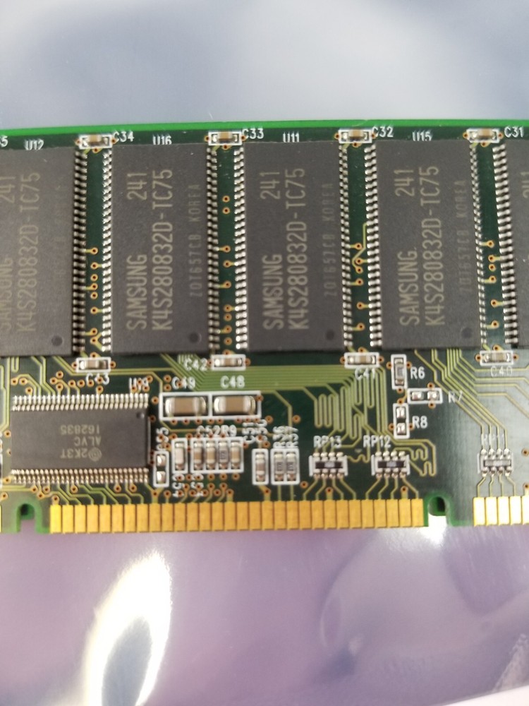 KINGSTON KTC3614/256MB SDRAM 100MHz 3.3V MEMORY Tested!