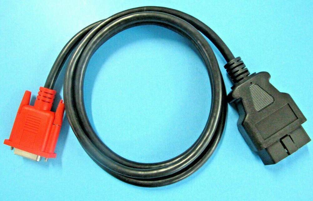 5FT OBD2 OBDII Data Cable Compatible with ANCEL X7 Diag Scanner Code Reader Tool