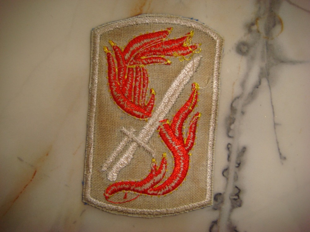 US 198th LIGHT INFANTRY BRIGADE, VIETNAM WAR PATCH