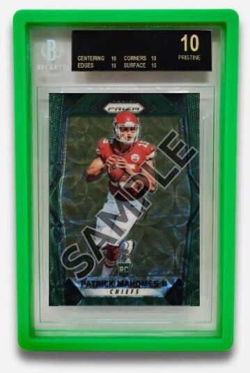 BGS PRO GUARD | Graded Card Slab Silicone Bumper Protector CASE | Beckett Label