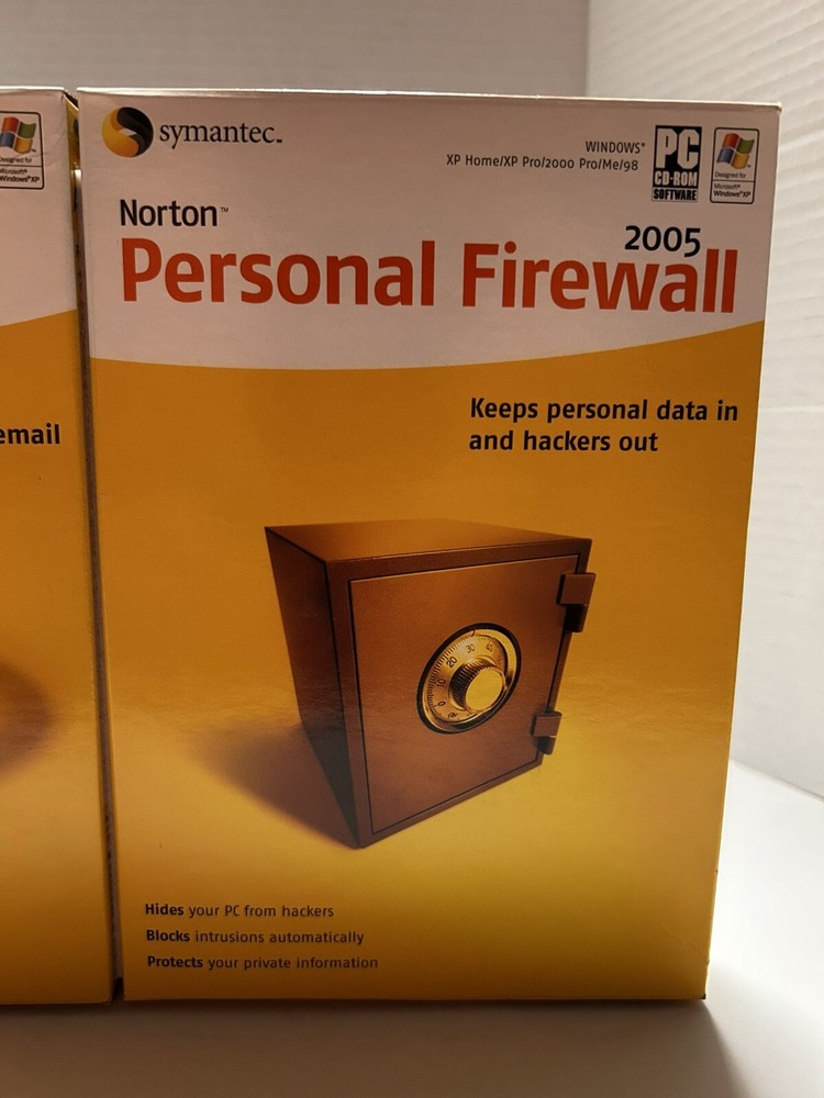 Symantec 2005 Norton SystemWorks, AntiSpam, Personal Firewall WINDOWS XP Home/Me