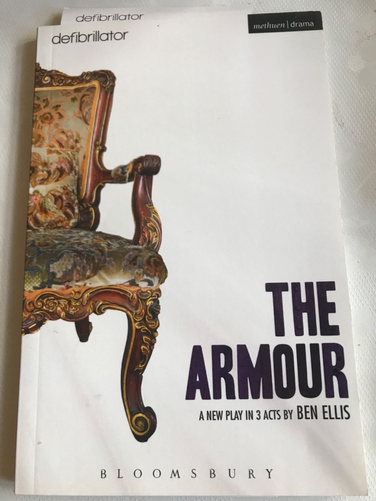 2015 THE ARMOUR by Ben Ellis- script/programme Langham Theatre