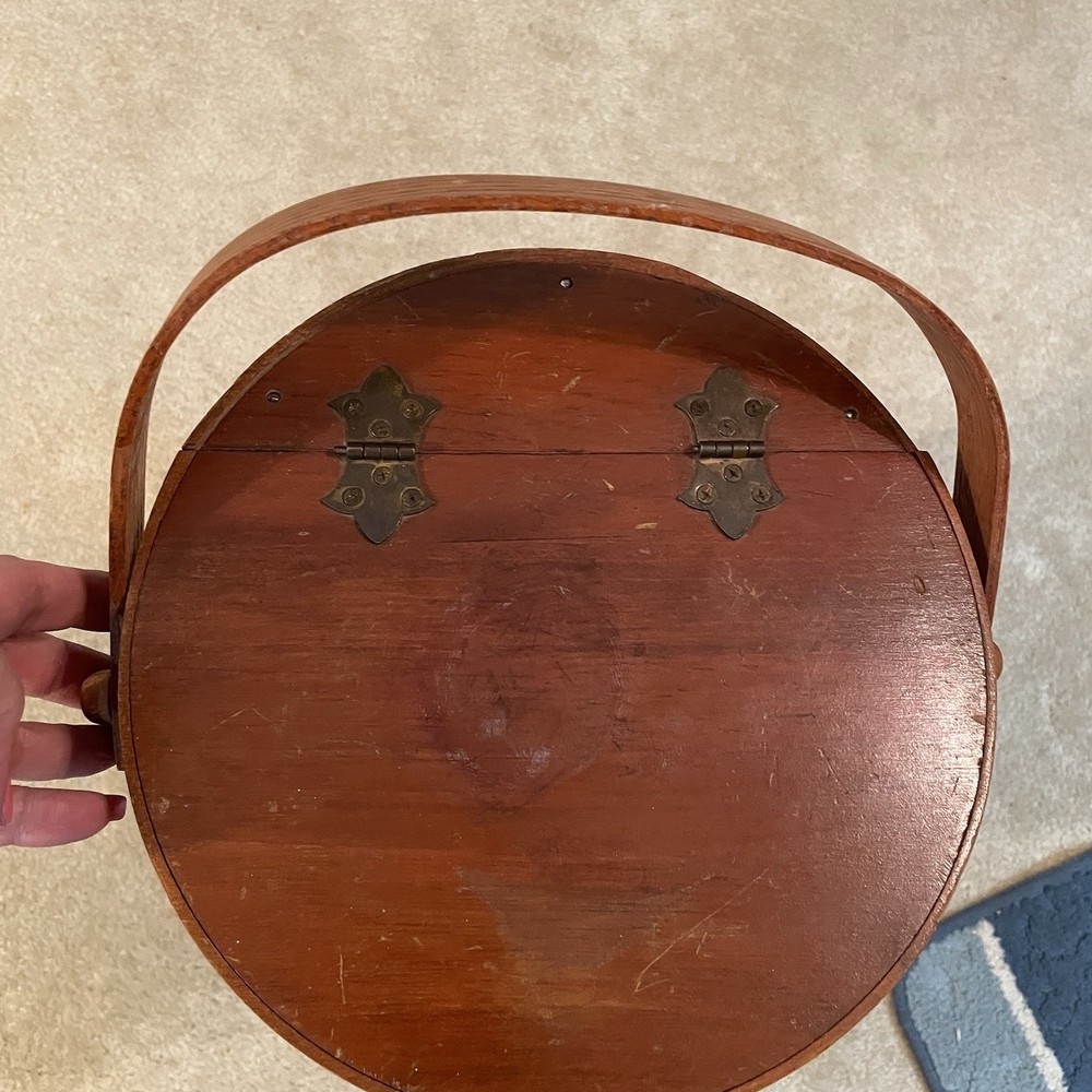Vintage 3 Legged Sewing Box