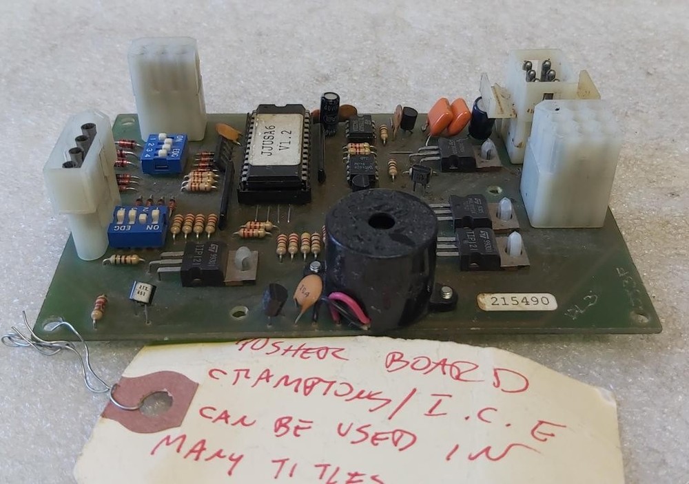 CROMPTONS ICE Pusher Hopper Control Board - ATLANTIS + Many More Games (2050)