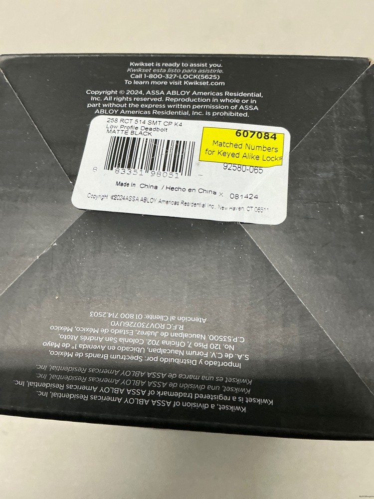 Kwikset Signature Series Low Profile DeadBolt