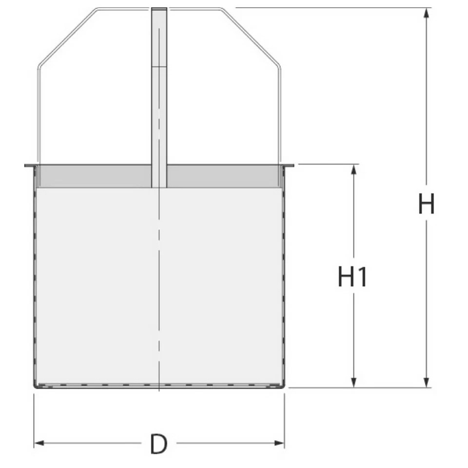 3" side feed GUIDI Sea Strainer Basket