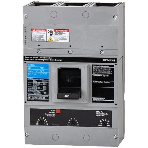 Siemens JXD23B400 Circuit Breaker,JD,3P,400A,240VAC