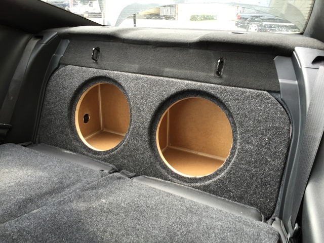 ZEnclosures 2025 Mustang PORTED 2-12" FRONT FIRE Subwoofer Box Sub Speaker Box