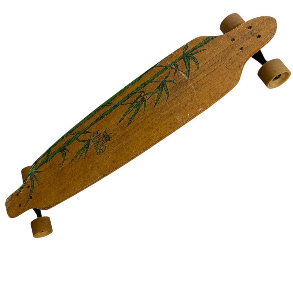 Krown Skateboards Exotic Bamboo Drop-Through 42” Longboard