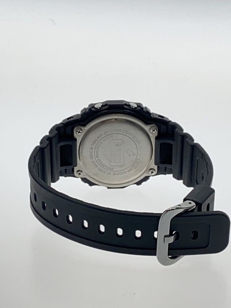 CASIO Quartz Wristwatch G SHOCK Digital Rubber BLK