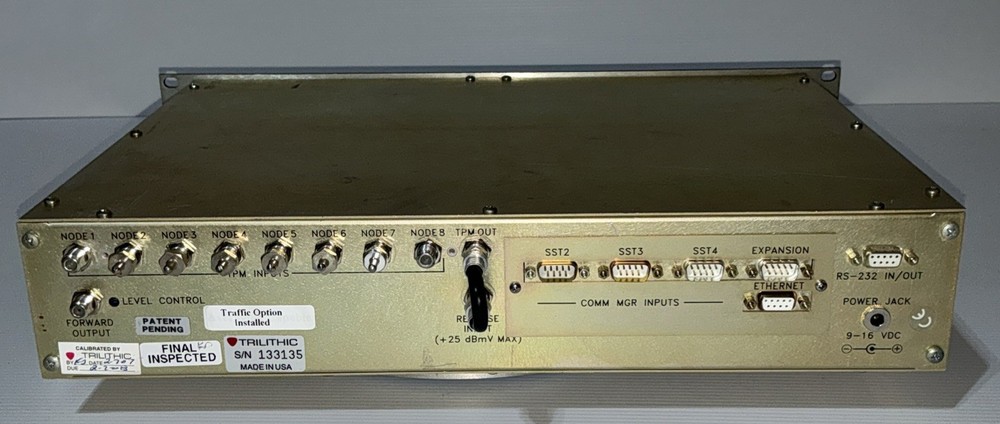 Trilithic | SST-9580 | Return Path Analyzer