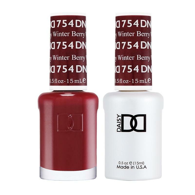 DND Duo Gel & Lacquer Winter Berry #754