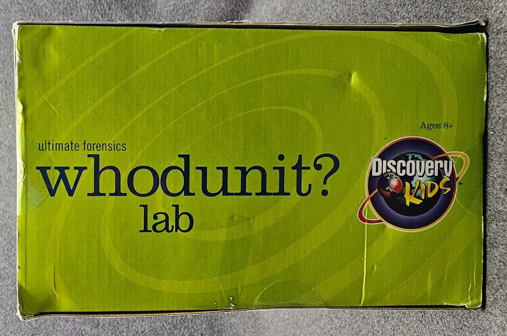 Discovery Kids Exclusive Whodunit? Kids Forensics Lab - Science Lab Kit - New