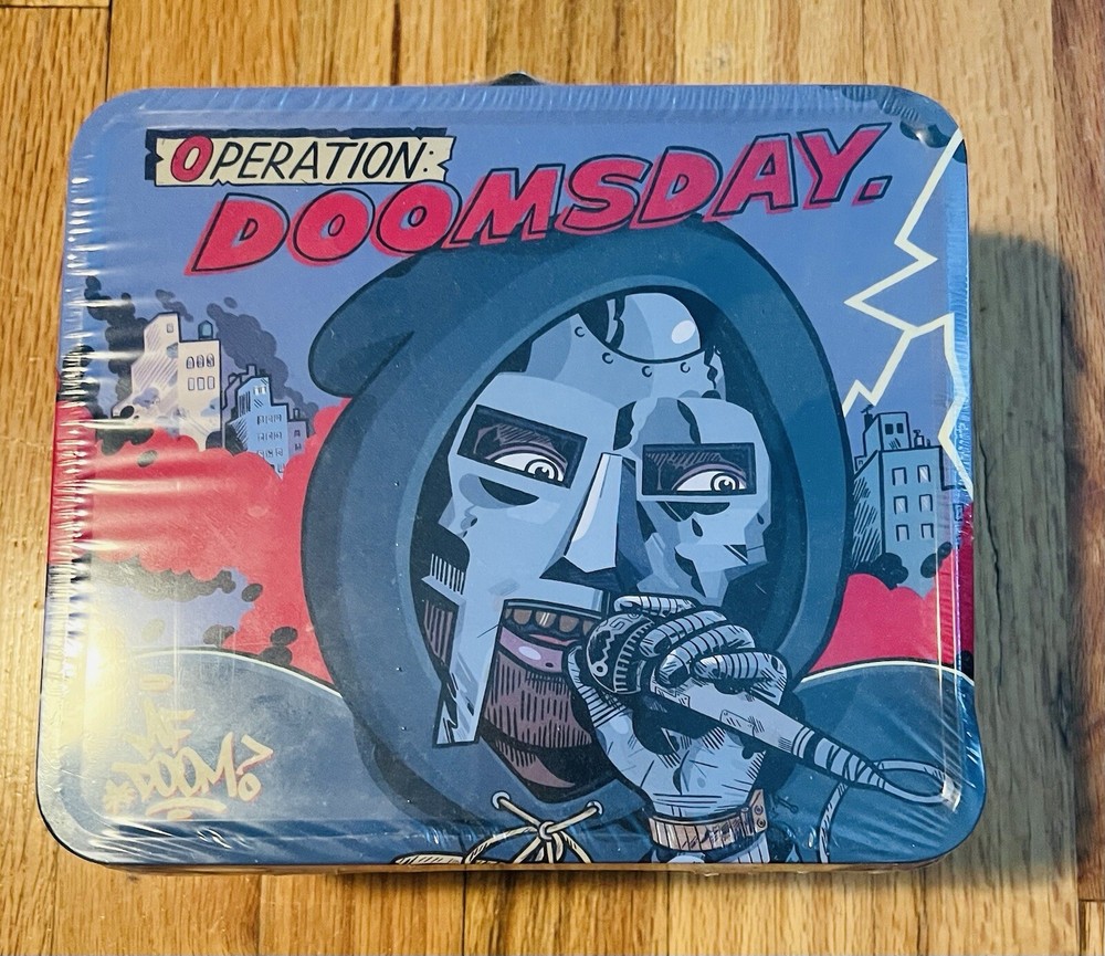 MF DOOM Operation: Doomsday Lunchbox Set 2011 UNOPENED